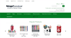 Desktop Screenshot of heinzenpromotional.com